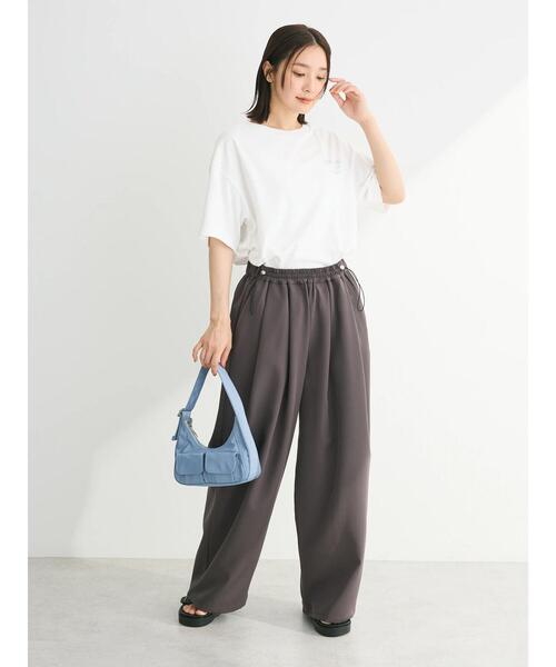ELENCARE DUE(エレンカーレデュエ)の「・ELENCARE DUE ウエストドロストパンツ(その他パンツ・レディース・ブラック/カーキ/オフホワイト/チャコールグレー・FREE)」の22枚目の写真