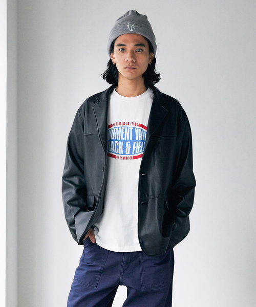 journal standard シープレザー フィールドジャケット JOURNAL STANDARD（ジャーナルスタンダード）の「シープレザー