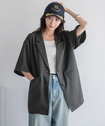 LOWRYS FARM | バスケットルーズジャケット2 132253(テーラードジャケット)