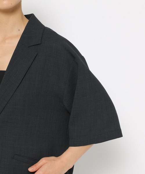 LOWRYS FARM(ローリーズファーム)の「バスケットルーズジャケット2 132253(テーラードジャケット・レディース・ブラウン/アイボリー/チャコールグレー・FREE)」の20枚目の写真