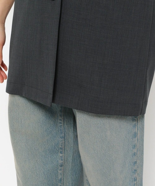 LOWRYS FARM(ローリーズファーム)の「バスケットルーズジャケット2 132253(テーラードジャケット・レディース・ブラウン/アイボリー/チャコールグレー・FREE)」の18枚目の写真