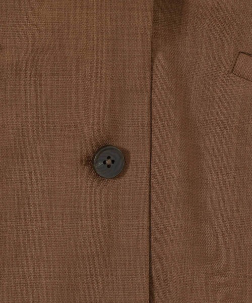 LOWRYS FARM(ローリーズファーム)の「バスケットルーズジャケット2 132253(テーラードジャケット・レディース・ブラウン/アイボリー/チャコールグレー・FREE)」の16枚目の写真