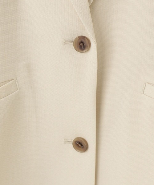 LOWRYS FARM(ローリーズファーム)の「バスケットルーズジャケット2 132253(テーラードジャケット・レディース・ブラウン/アイボリー/チャコールグレー・FREE)」の15枚目の写真