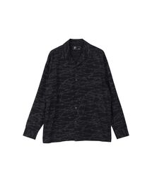 HYSTERIC GLAMOUR | BARBED WIRE柄 オープンカラーシャツ(シャツ/ブラウス)