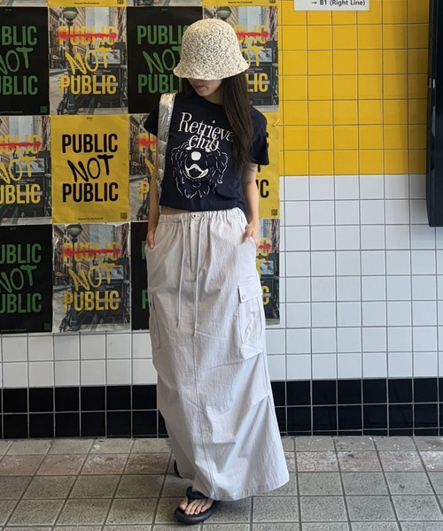 tシャツ 「UNISEX」Retriever Club／LAUGHINクロップT レディース メンズ 仮面ライダー コラボTシャツ（Tシャツ/カットソー）｜NICOLE