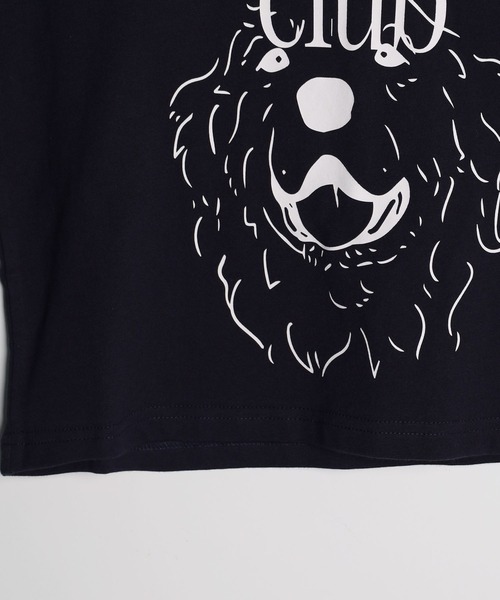 tシャツ 「UNISEX」Retriever Club／LAUGHINクロップT レディース メンズ UNISEX】Retriever Club／LAUGHINクロップT（Tシャツ/カットソー