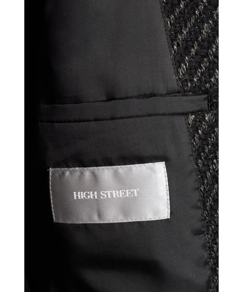 HIGH STREET（ハイストリート）の「HIGH STREET∴スパーキーカルゼスタンドコート（ステンカラーコート・メンズ・ブラック・L/LL/S/M）」の10枚目の写真