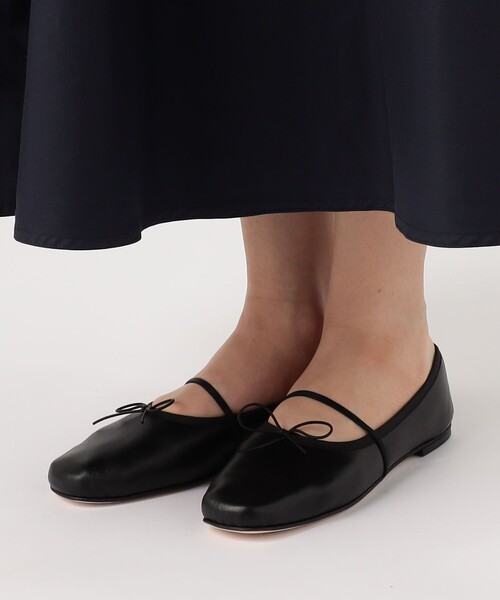 TOMORROWLAND (トゥモローランド)の「【別注】SPELTA IMMA ナッパレザー バレエシューズ(バレエシューズ・レディース・ライトベージュ/ブラック・39/38/37/36/35)」の10枚目の写真