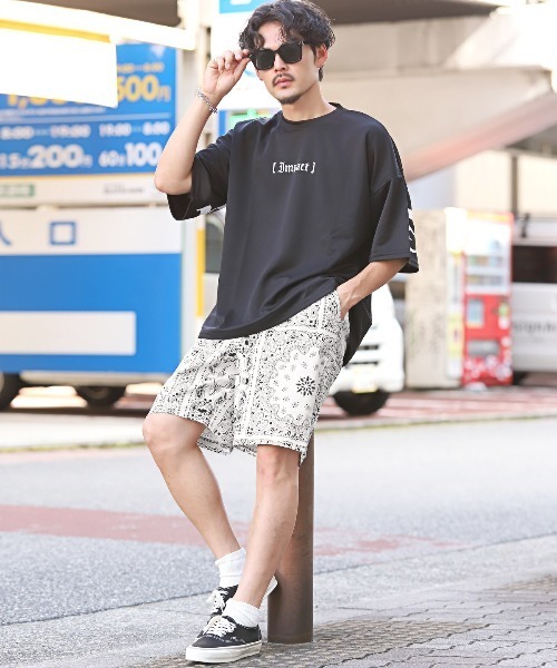 ユ*ウ様 CAMBIO ペイズリー柄 ショートパンツ L カンビオ cambio ペイズリー柄 ショートパンツ ハーフパンツ L