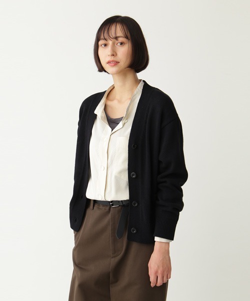 MHL メンズカーディガン M 税込30800円 暖かい　ポケット可愛い MHL メンズカーディガン M 暖かい ポケット可愛い メンズ