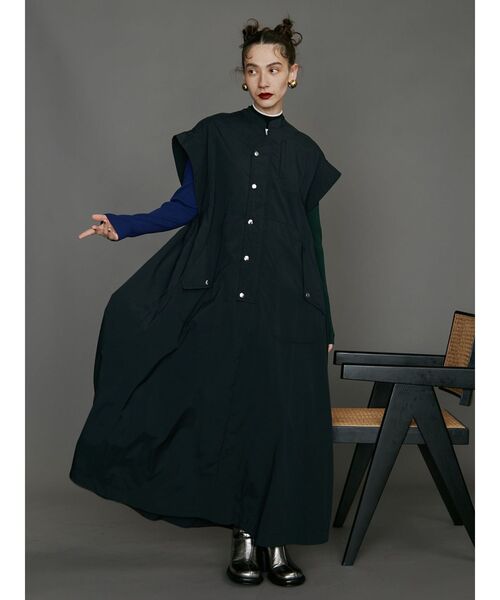 UN3D. MA-1 DETAIL OP / MA-1ディテールワンピース UN3D.（アンスリード）の「MA-1 DETAIL OP / MA-1ディテールワンピース