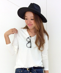 VENCEEXCHANGE | ツイストV無地ロンT(Tシャツ/カットソー)