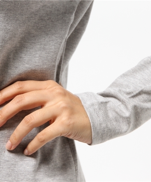 VENCEEXCHANGE（ヴァンスエクスチェンジ）の「ツイストV無地ロンT（Tシャツ/カットソー・レディース・ブラック/オリーブ/ホワイト/グレー/ネイビー・MEDIUM）」の12枚目の写真