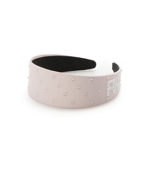 FURFUR（ファーファー）の「サテンワイドカチューシャ（カチューシャ・レディース・ベージュ/ピンク/ブラック・FREE）」の4枚目の写真