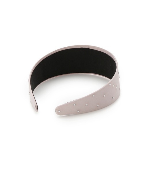 FURFUR（ファーファー）の「サテンワイドカチューシャ（カチューシャ・レディース・ベージュ/ピンク/ブラック・FREE）」の5枚目の写真