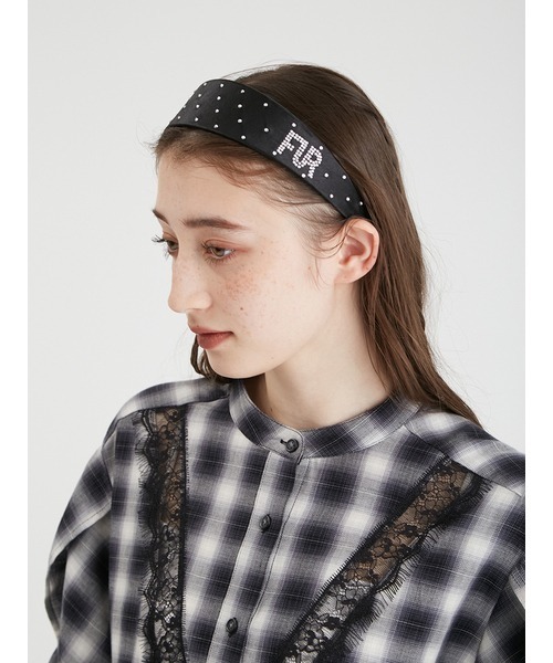 FURFUR（ファーファー）の「サテンワイドカチューシャ（カチューシャ・レディース・ベージュ/ピンク/ブラック・FREE）」の10枚目の写真