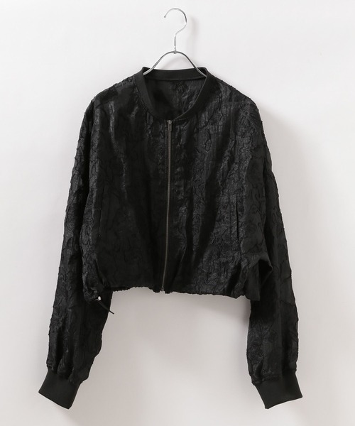 PAGEBOY（ページボーイ）の「シアージャガードブルゾン（ブルゾン・レディース・ブラック/オフホワイト・FREE）」の21枚目の写真