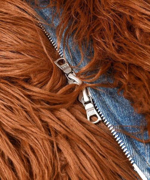 DRIES VAN NOTEN（ドリスヴァンノッテン）の「VANGEL 9115 W.W.JACKET RUST（その他アウター・レディース・ブラウン・36）」の6枚目の写真