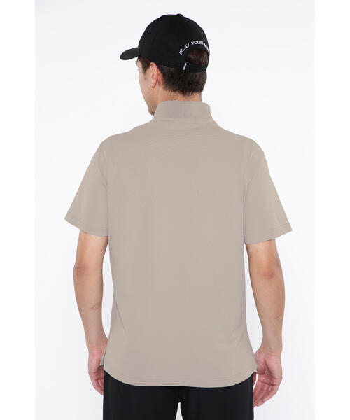 【セール】【PING APPAREL】ストレッチカノコ半袖ハイネックカットソー ＜EARLY AUTUMN＞ (MENS)（Tシャツ/カットソー）｜PING（ピン）