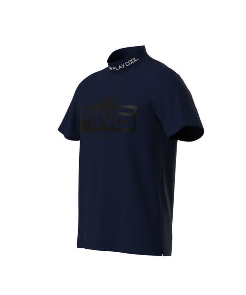 【セール】【PING APPAREL】ストレッチカノコ半袖ハイネックカットソー ＜EARLY AUTUMN＞ (MENS)（Tシャツ/カットソー）｜PING（ピン）