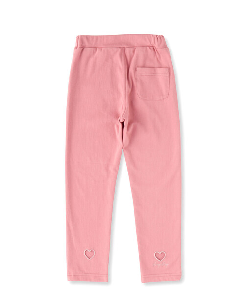 SLAP SLIP（スラップスリップ）の「お花リボンハート裾くりぬきツイルニットレギパン(80~130cm)（その他パンツ・キッズ・ネイビー/ブラック/ピンク・100cm/120cm/110cm/80ｃｍ/90cm/130cm）」の20枚目の写真