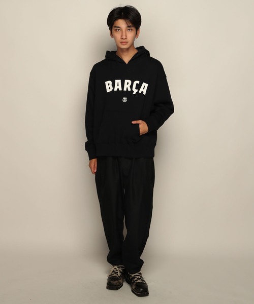 セール】【FC BARCELONA】FCバルセロナ アーチ ロゴ フーディー