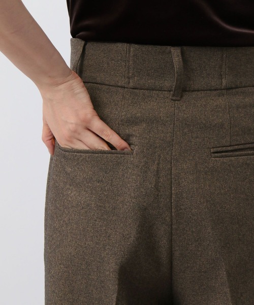 セール】【セットアップ対応】Wライクストレートパンツ（スラックス