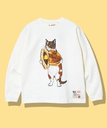 go slow caravan | 超ヘビーUSA/C どら焼き猫ロングスリーブ TEE(Tシャツ/カットソー)