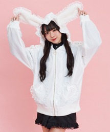 ファーうさ耳ブルゾン