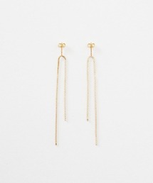 【Saskia Diez(サスキアディッツ)】 FINE EARRINGS FRINGE CUBIC NO1