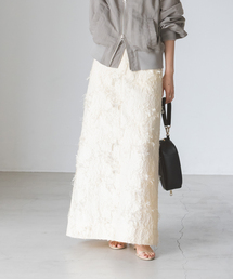 Noble | シャギージャガードAラインスカート(スカート)