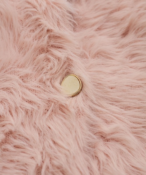 VIS（ビス）の「ラビットタッチカーディガン（カーディガン/ボレロ・レディース・ピンク/グレー系その他/チャコールグレー/オフホワイト・FREE）」の19枚目の写真