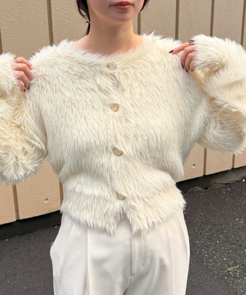 ビスクラ ♪ ラビット カーディガン ビスクラ ♪ ラビット カーディガン