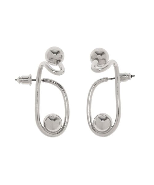 フープ&ボールイヤーカフピアス（ピアス（両耳用））｜ELENDEEK（エレンディーク）