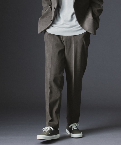 URBAN RESEARCH DOORS(アーバンリサーチドアーズ)の「LIFE STYLE TAILOR コーデュロイコンフォータブルパンツ(スーツパンツ・メンズ・モカ/グレー系その他・MEDIUM/LARGE/X-LARGE/SMALL)」の10枚目の写真