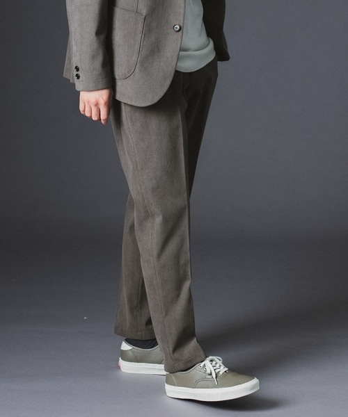 URBAN RESEARCH DOORS(アーバンリサーチドアーズ)の「LIFE STYLE TAILOR コーデュロイコンフォータブルパンツ(スーツパンツ・メンズ・モカ/グレー系その他・MEDIUM/LARGE/X-LARGE/SMALL)」の13枚目の写真