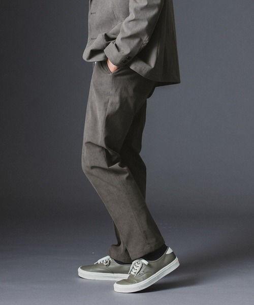 URBAN RESEARCH DOORS(アーバンリサーチドアーズ)の「LIFE STYLE TAILOR コーデュロイコンフォータブルパンツ(スーツパンツ・メンズ・モカ/グレー系その他・MEDIUM/LARGE/X-LARGE/SMALL)」の14枚目の写真