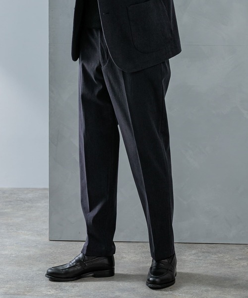 URBAN RESEARCH DOORS(アーバンリサーチドアーズ)の「LIFE STYLE TAILOR コーデュロイコンフォータブルパンツ(スーツパンツ・メンズ・モカ/グレー系その他・MEDIUM/LARGE/X-LARGE/SMALL)」の21枚目の写真
