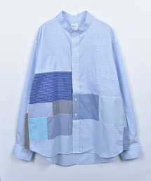 Import & Select（インポートアンドセレクト）の「【oddment】 REMAKE R/L リメイク スタンドカラーシャツ（シャツ/ブラウス）」