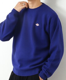 【DANTON/ダントン】ラムウール クルーネックニット 24AW