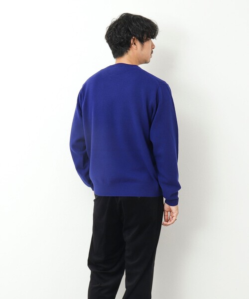 DANTON（ダントン）の「【DANTON/ダントン】ラムウール クルーネックニット 24AW（ニット/セーター・メンズ・グリーン/ブラック/ブルー・42/40/38）」の14枚目の写真