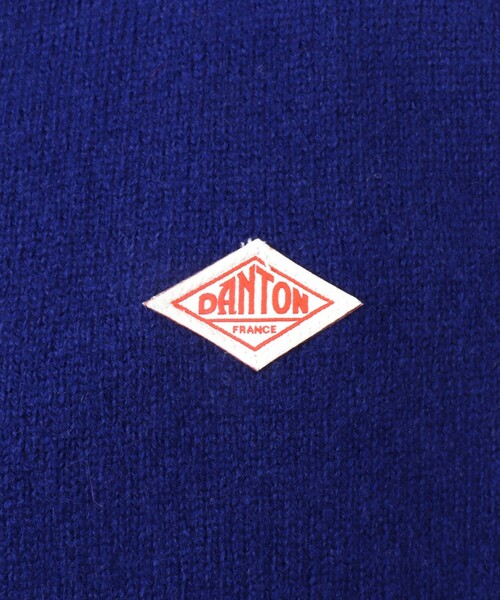 DANTON（ダントン）の「【DANTON/ダントン】ラムウール クルーネックニット 24AW（ニット/セーター・メンズ・グリーン/ブラック/ブルー・42/40/38）」の17枚目の写真