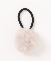 bibmilk（ビブミルク）の「BIBMILK RABBIT FUR POM PONY（ヘアゴム）」