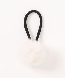 bibmilk（ビブミルク）の「BIBMILK RABBIT FUR POM PONY（ヘアゴム）」