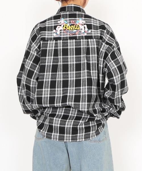 PUNYUS(プニュズ)の「10th ユニコーンチェックシャツ(シャツ/ブラウス・レディース・ベージュ系その他/ブラック系その他・1/2/3/4)」の11枚目の写真