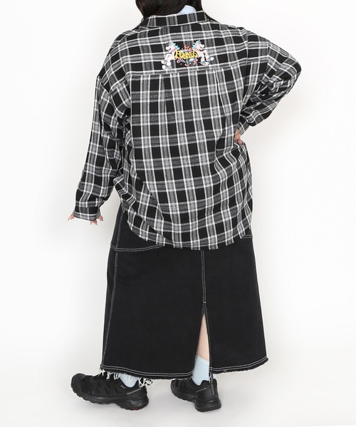 PUNYUS(プニュズ)の「10th ユニコーンチェックシャツ(シャツ/ブラウス・レディース・ベージュ系その他/ブラック系その他・1/2/3/4)」の15枚目の写真