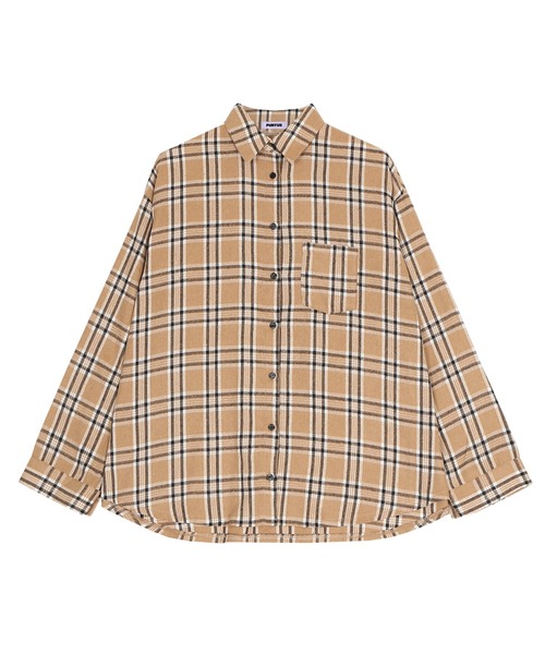 PUNYUS(プニュズ)の「10th ユニコーンチェックシャツ(シャツ/ブラウス・レディース・ベージュ系その他/ブラック系その他・1/2/3/4)」の19枚目の写真