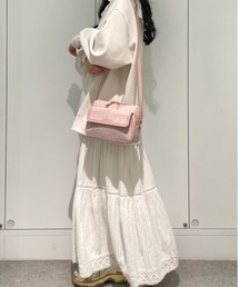 ST Jacquard シルエット ショルダーバッグ