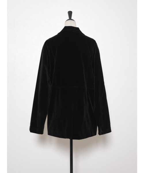 セール】ベロアテーラードジャケット（テーラードジャケット）｜leimn