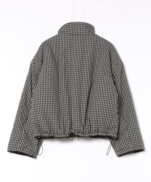 【セール】2way チェック柄ブルゾン（ブルゾン）｜AsRiRe（アスリレイ）